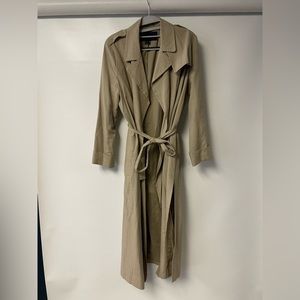 French Connection Trench Coat Size Small